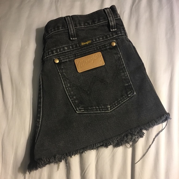 Wrangler Pants - Vintage Wrangler Booty Cut Off Shorts Wrangler Pants - Vintage Wrangler Booty Cut Off Shorts